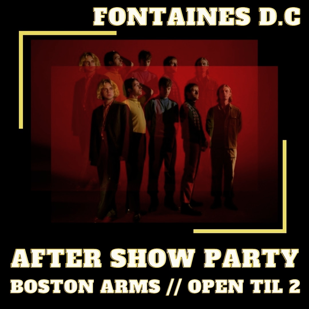 BostonArms's tweet image. Who fancies a bev? 

We are hosting an after show party for all you Fontaines D.C fans that come down for the show on the 4th Feb! 

Open til 2am 

#drinks #aftershowparty #fontainesdc #bostonarms #londonshow #dome