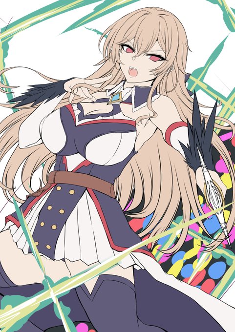 カッコよかった時のフレンさんのイラスト 
彩色始めました。 