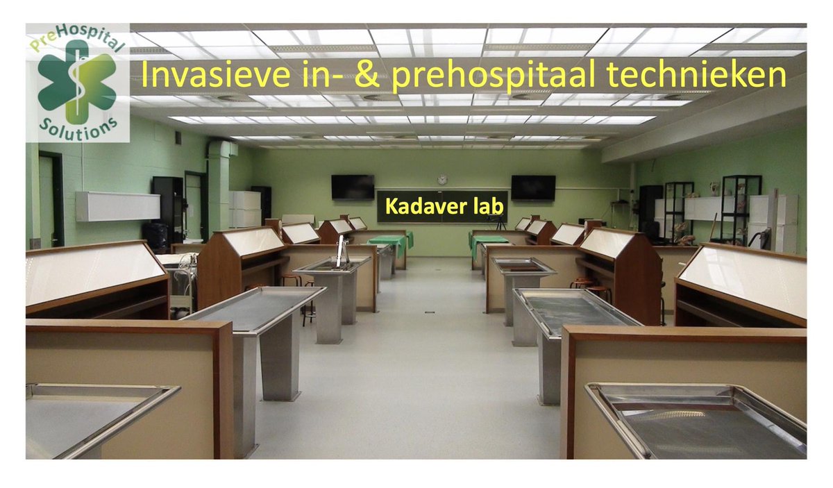 Nog een aantal plaatsen beschikbaar voor 10 februari tijdens onze workshop invasieve in- &amp; prehospitaal technieken. 😱

Inschrijven?
prehospitalsolutions.be/opleidingen/wo…

#handsonlearning #training #bijscholing #verpleegkundige #dokter #ambulance #PIT #MUG #cadaverlab