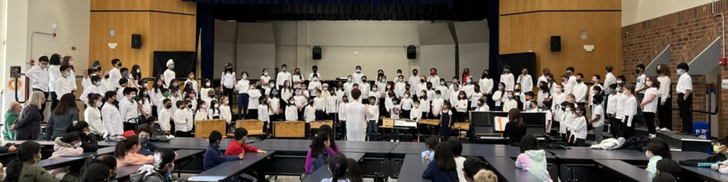 It’s concert time! 🎶 We are so excited to hear our chorus students perform this week with a live student audience. Thank you, Mrs. Allesee and Mrs. Gans. Recordings will be shared with families. <a href="/WWP_Arts/">Jeff Santoro</a>