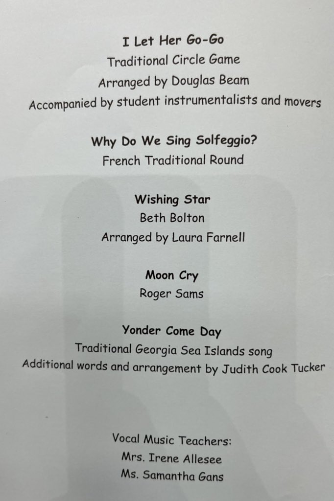 MRS_Eagles's tweet photo. It’s concert time! 🎶 We are so excited to hear our chorus students perform this week with a live student audience. Thank you, Mrs. Allesee and Mrs. Gans. Recordings will be shared with families. @WWP_Arts https://t.co/05FQGIGc91
