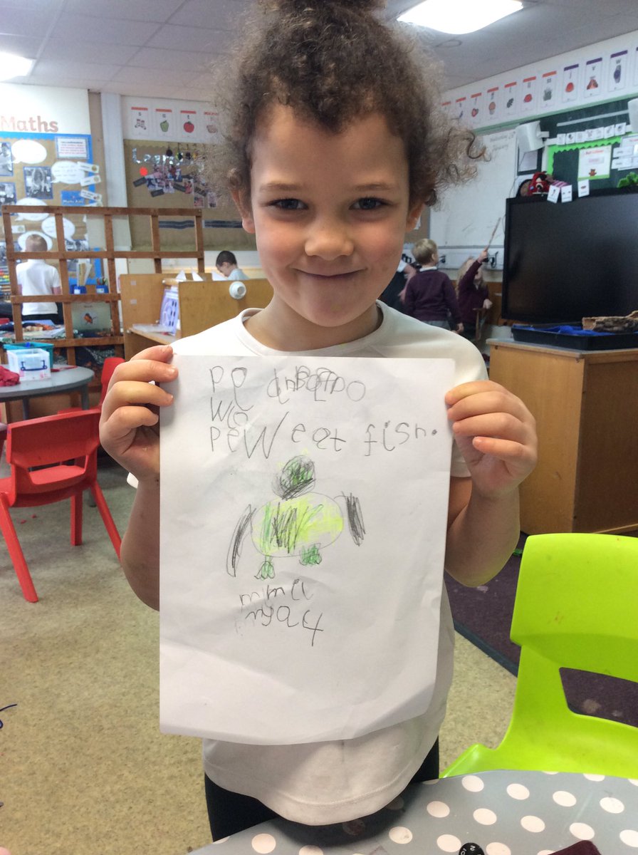 MelthamMoor's tweet photo. Our writing challenge in Reception today was focused on polar animals. Look at some of our amazing sentences! #MMReception https://t.co/TUm1TPKcKn