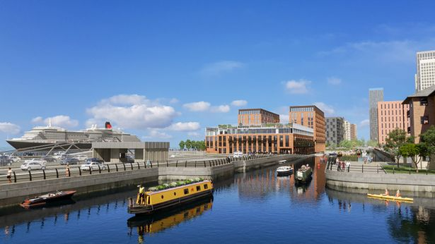 Liverpool1207's tweet photo. Yes I prefer the second option. Time to redevelop what was once West Waterloo Dock
#GetLiverpoolMoving https://t.co/LFuajY8YfH