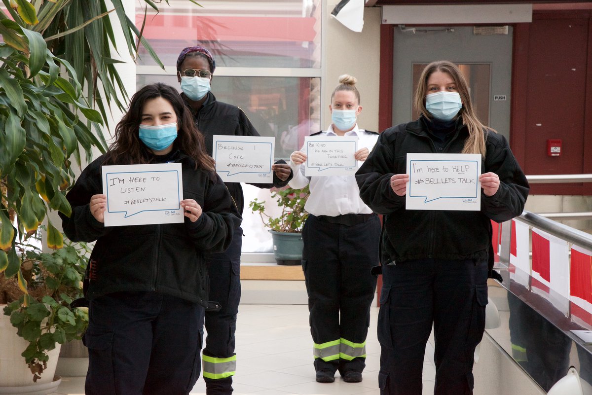 TorontoMedics's tweet photo. Small actions can have the biggest impact. #KeepListening #KeepBeingThere #BellLetsTalk https://t.co/1CRn697jnh