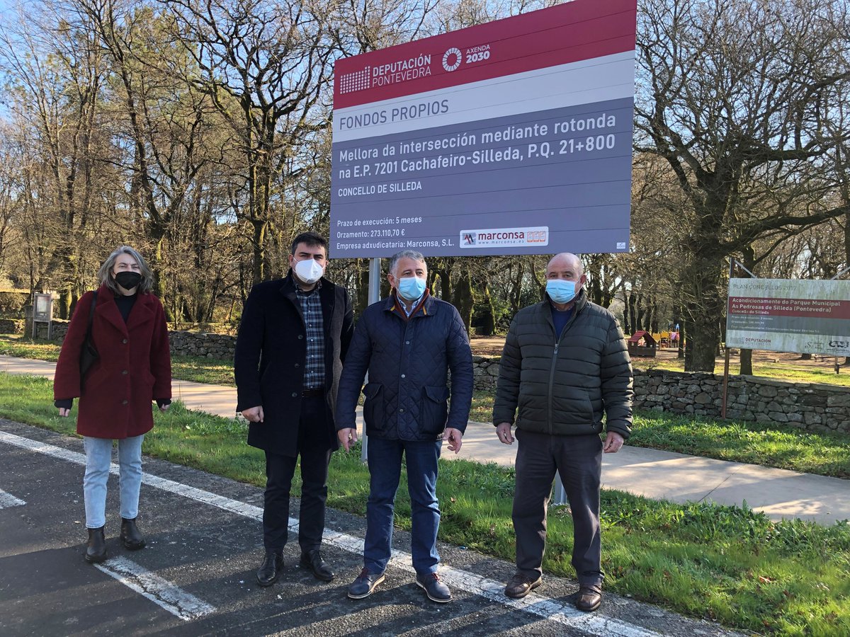 depo_es's tweet photo. 🚧 En marcha as obras na EP-7201, @ConcelloSilleda, na contorna do cemiterio municipal e o Parque das Pedrosas! Dedicamos 252.000 € a mellorar a #SeguranzaViaria
✅ Foi un compromiso de @carmelasilva na inauguración das obras do #DepoRemse
👉 https://t.co/IU7xccUkL9 https://t.co/eaJ1RsO3E5