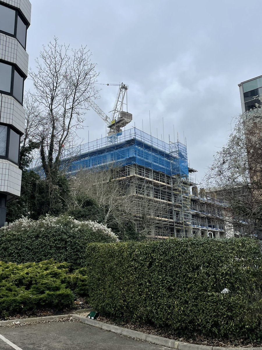 Progress at a site of ours in #Bracknell on the Grand Exchange for a brand new client of ours 🟦🟨