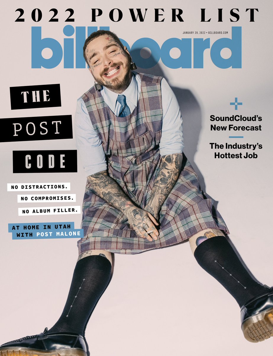 To make his new album, 'twelve carat toothache,' @PostMalone had to rediscover his creative spark: 'There was a switch that flipped.' Read the full cover story: blbrd.cm/JrzaILy
