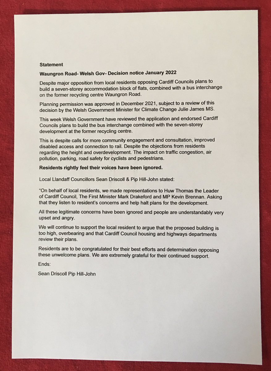 Sean Driscoll tweet media