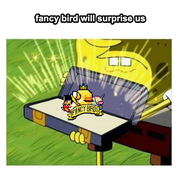 kimse68's tweet photo. @Fancybirdsio 
I like this project, I hope the project will get better and better, hereby made 2 memes https://t.co/zVd42OzXgO