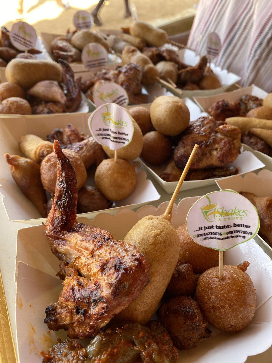 Shakesandchops1's tweet photo. Yummy to the last bite. Your finger food plug is here. Kindly help  this business grow, #RT #smallchopsvendorinibadan #fingerfoodsinibadan #smallchopsinringroad #smallchopsinbodija https://t.co/TWZfpSofwp