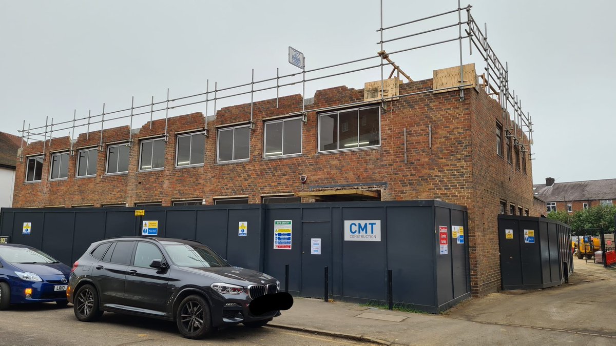 Site visit to our redevelopment of the former Ever Ready House to a bespoke hotel destination in the heart of Enfield. Looking forward to seeing the new design evolve throughout the year! #architecture #hotel #london #development