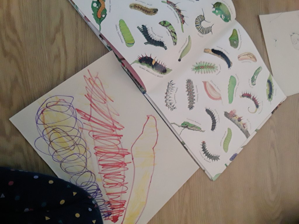 AshbridgeMaxy's tweet photo. Incredible meaningful drawing work by a little artists from Hedgehogs in the #atelier #markmakingmatters #drawing @NDNAtalk @EYTalking https://t.co/ncejd6DHme