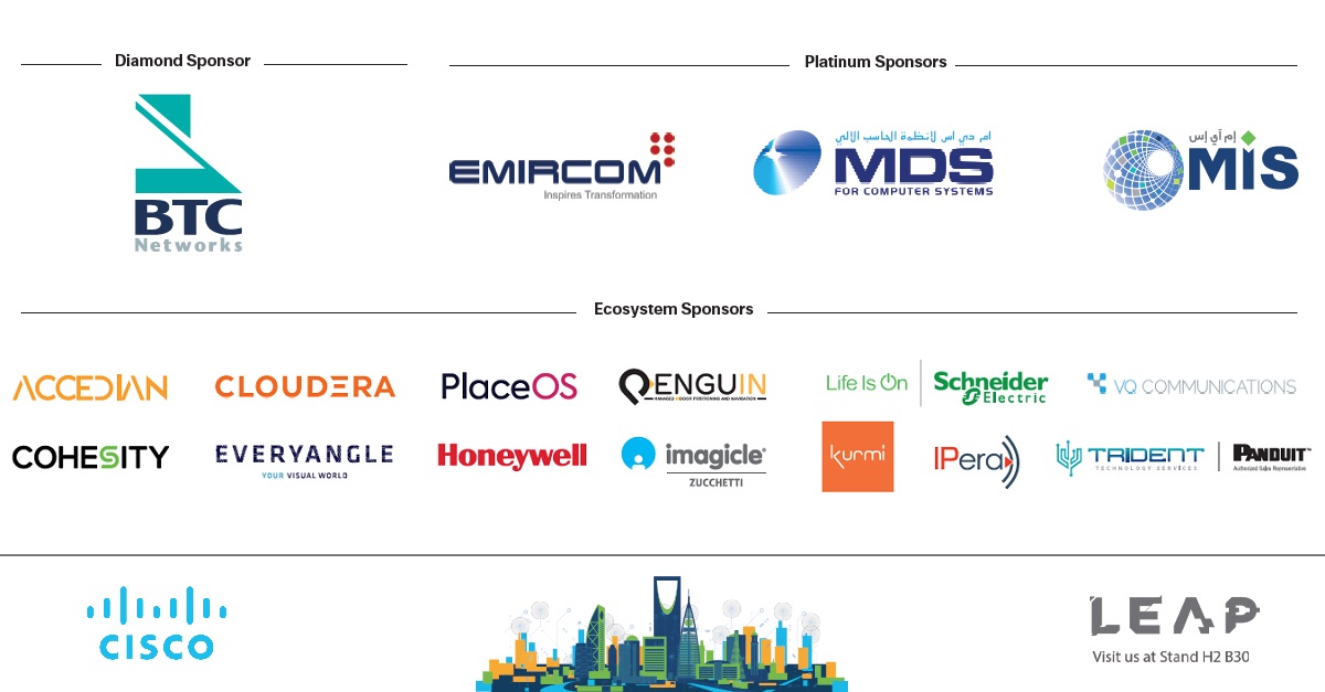 CiscoSaudia's tweet image. Join Cisco alongside our Sponsors at #LEAP22 on Feb 1-3 where we will showcase the latest solutions designed to accelerate customers' #DigitalTransformation agendas in Saudi Arabia.
#CiscoLEAP
Register today! cs.co/CiscoLEAP