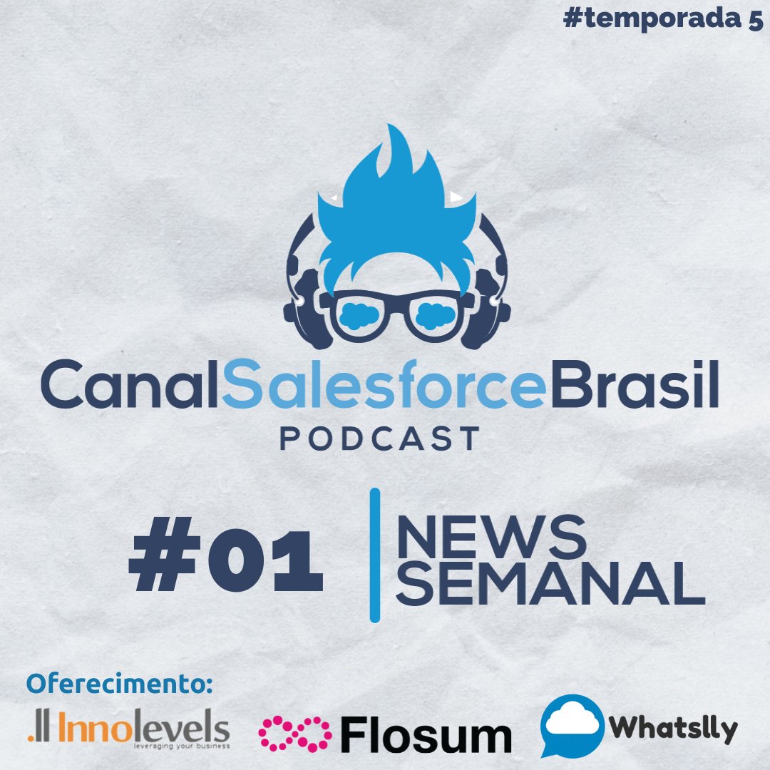 TuvisCast's tweet photo. Quer ficar atualizado sobre as últimas notícias e novidades do Ecossistema @salesforce? 

Não perca esta oportunidade e assista o programa de news da quinta semana de Janeiro/2022.

https://t.co/M2TK9orKNz

#salesforce #news #canalsalesforcebrasil #flosum #innolevels #whatslly https://t.co/AImagP9gQ8