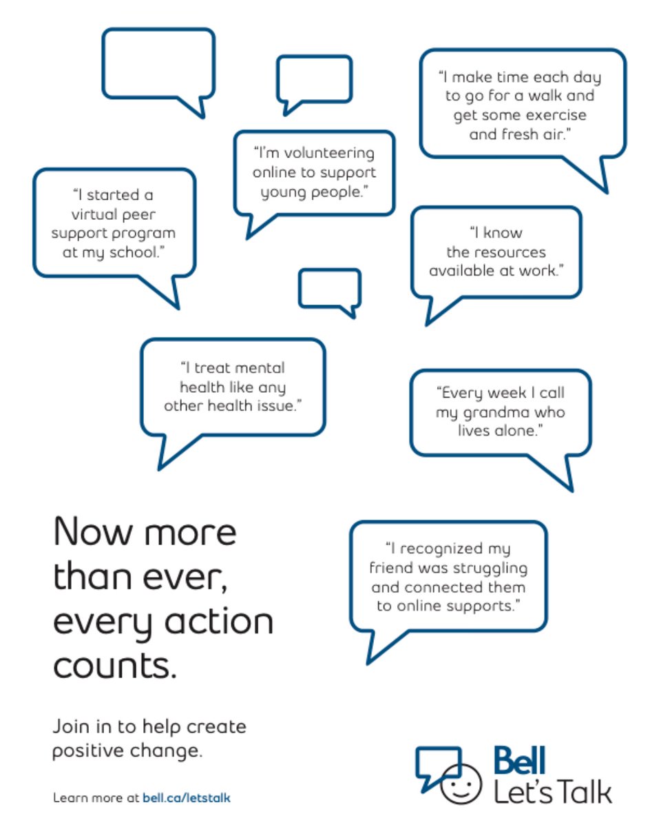 djcunningham's tweet photo. Today marks the 12th annual Bell Let’s Talk Day!

What actions are you taking today to join in the conversation and help create positive change?

#LEARNstyle
#bellletstalk
#bellcause
#mentalhealthawareness https://t.co/bVxgASaCHg