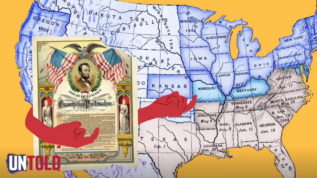 The #EmancipationProclamation is one of the most important and misunderstood documents in #UShistory. So, what did it actually proclaim? Find out at untoldhistory.org

#americanhistory #historyteacher #historyfacts #abrahamlincoln #Blackhistory