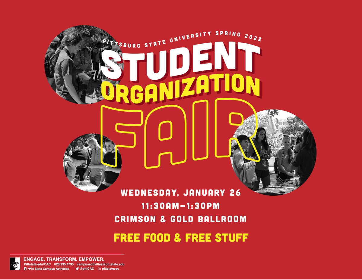 Pitt State Campus Activities tweet media