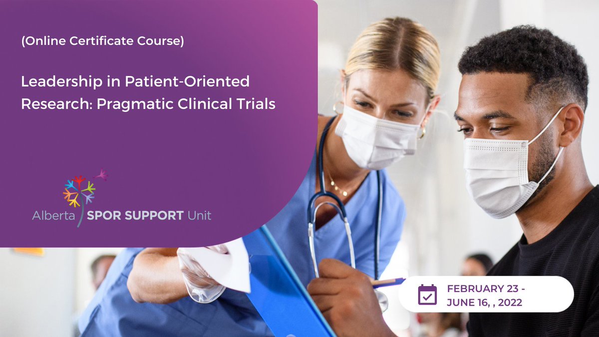 Need CME credits? This <a href="/AbSPORU/">AbSPORU</a> course is accredited for 41.25 hours of Section 1 credits on behalf of the Royal College of Physicians and Surgeons of Canada. More info &amp; register @ bit.ly/3dYJmxd Join us to expand your clinical research skills.
