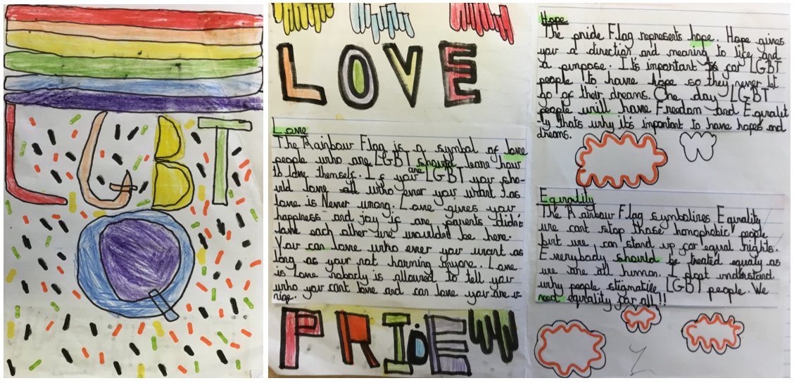 The children, staff and families of Keyworth Primary School stand together against all forms of discrimination and hate - some powerful messages from our year 5 children this week... <a href="/theliteracytree/">Literacy Tree</a>