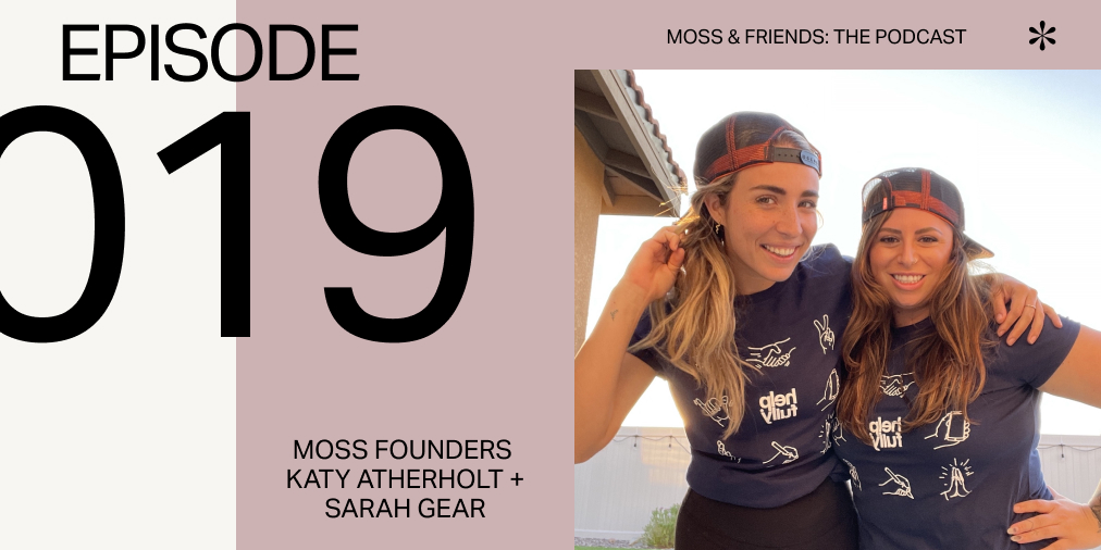 New episode live! This one is totally different. In this ep, podcast editor <a href="/heidichristne/">heidi</a> interviews Moss founders <a href="/_katherholt/">katy ⚘</a> and @SarahGear_ on the highs and lows of building a business. Listen wherever you get your podcasts open.spotify.com/episode/2DeaGT…