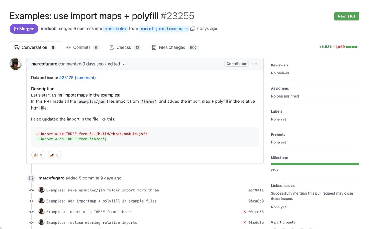 Three.js tweet media