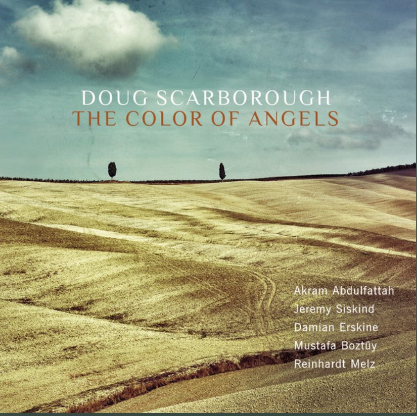 Our January’s selection #jazz (4/5) Trombonist Doug Scarborough presents “The Color of Angels” with J. Siskind (piano), D. Erskine (bass), A. Abdulfattah (violin), M. Boztüy (darbuka) and R. Melz (drums). A beautiful and cinematic fusion of jazz and arabic music @OriginRecords
