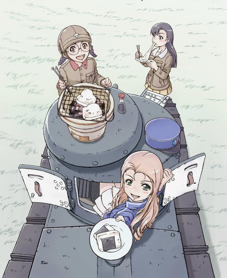 RT @yosizo: #女の子三人のイラストを貼る見た人もやる