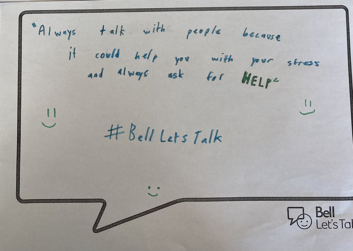 #BellLetsTalk
