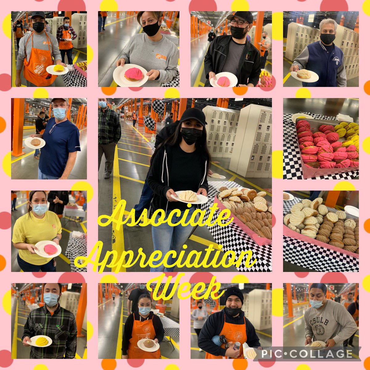 Tannia Lemos (@lemostannia_thd) on Twitter photo 2,4,6,8 Who do we Appreciate?!? Our Associates! Starting our Associate Appreciation week with delicious Conchas! #nightowls <a href="/RosaRuiz_HD5645/">Rosa Ruiz</a> <a href="/kim_sanchez1102/">Kimberly Sanchez</a> <a href="/JOJOHunter5087/">Jonise Hunter</a> <a href="/ErikaG5087/">Erika Gonzalez</a> <a href="/JavierTHD5087/">Javier Sanchez</a> <a href="/ChrisBarrazaTHD/">Christian Barraza</a> <a href="/flo_thd/">JFloTHD</a> <a href="/JacquelineOseg6/">Jacqueline Oseguera</a> <a href="/lajacska01/">laura mathe</a> 2,4,6,8 Who do we Appreciate?!? Our Associates! Starting our Associate Appreciation week with delicious Conchas! #nightowls <a href="/RosaRuiz_HD5645/">Rosa Ruiz</a> <a href="/kim_sanchez1102/">Kimberly Sanchez</a> <a href="/JOJOHunter5087/">Jonise Hunter</a> <a href="/ErikaG5087/">Erika Gonzalez</a> <a href="/JavierTHD5087/">Javier Sanchez</a> <a href="/ChrisBarrazaTHD/">Christian Barraza</a> <a href="/flo_thd/">JFloTHD</a> <a href="/JacquelineOseg6/">Jacqueline Oseguera</a> <a href="/lajacska01/">laura mathe</a>