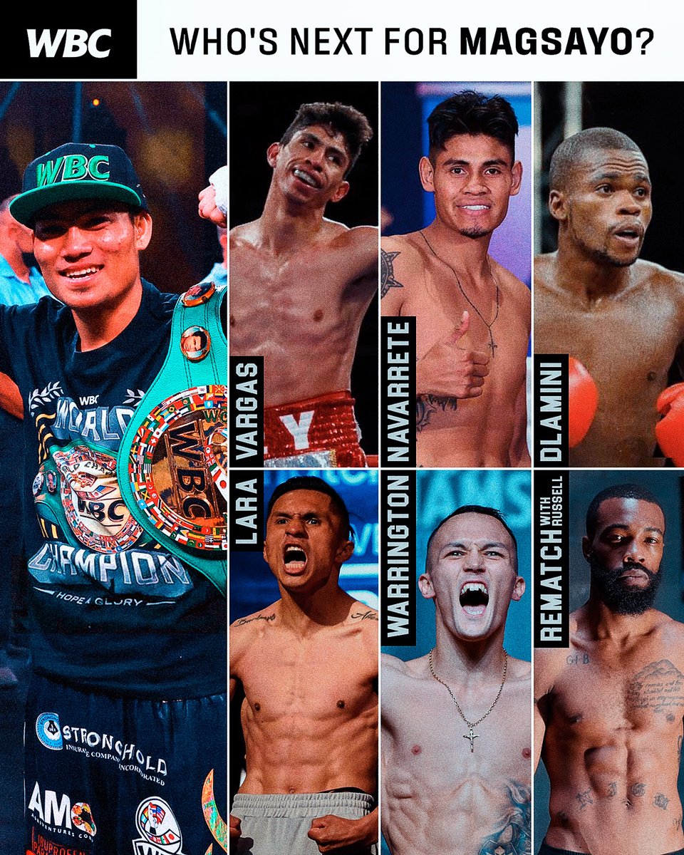 WBCBoxing's tweet photo. Who would you like to see against the new champion? 🔥🔰 https://t.co/5ChTBVZTyf