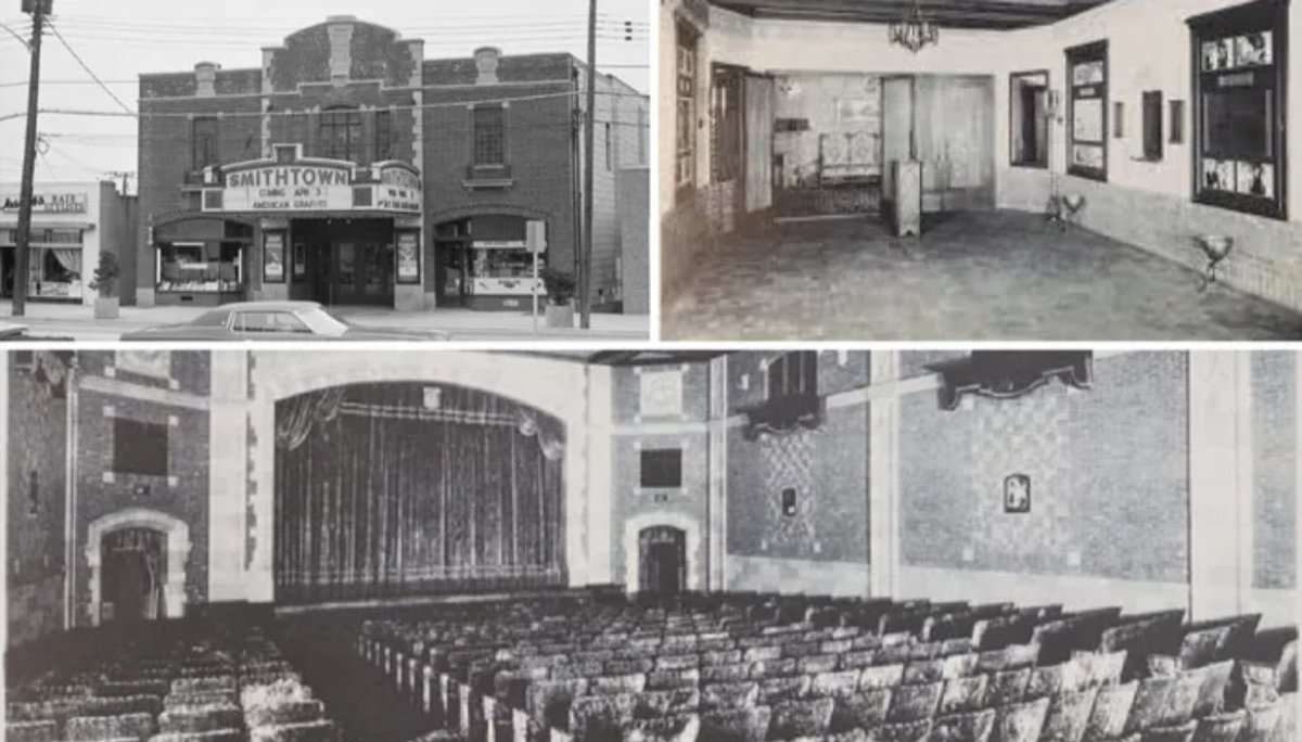 Smithtown_PAC's tweet photo. By now you should know that our historic building was once a movie theatre. What films do you remember seeing in Smithtown? Sometimes we can still smell the popcorn!
#spac #longisland #longislandhistory #smithtownpac #smithtowntheatre #growinguplongisland #memories https://t.co/ELP6LMw8TJ