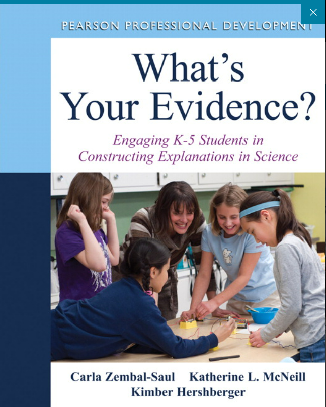 Join us for a book study around the implementation of K-8 Science. The book includes a review of NGSS strategies for classroom discussion &amp; using evidence to support student claims.
Thursdays, February 3 - March 10 from 7-8pm CST on Zoom- REGISTER HERE: 
forms.gle/7XLjopCHv77ma9…