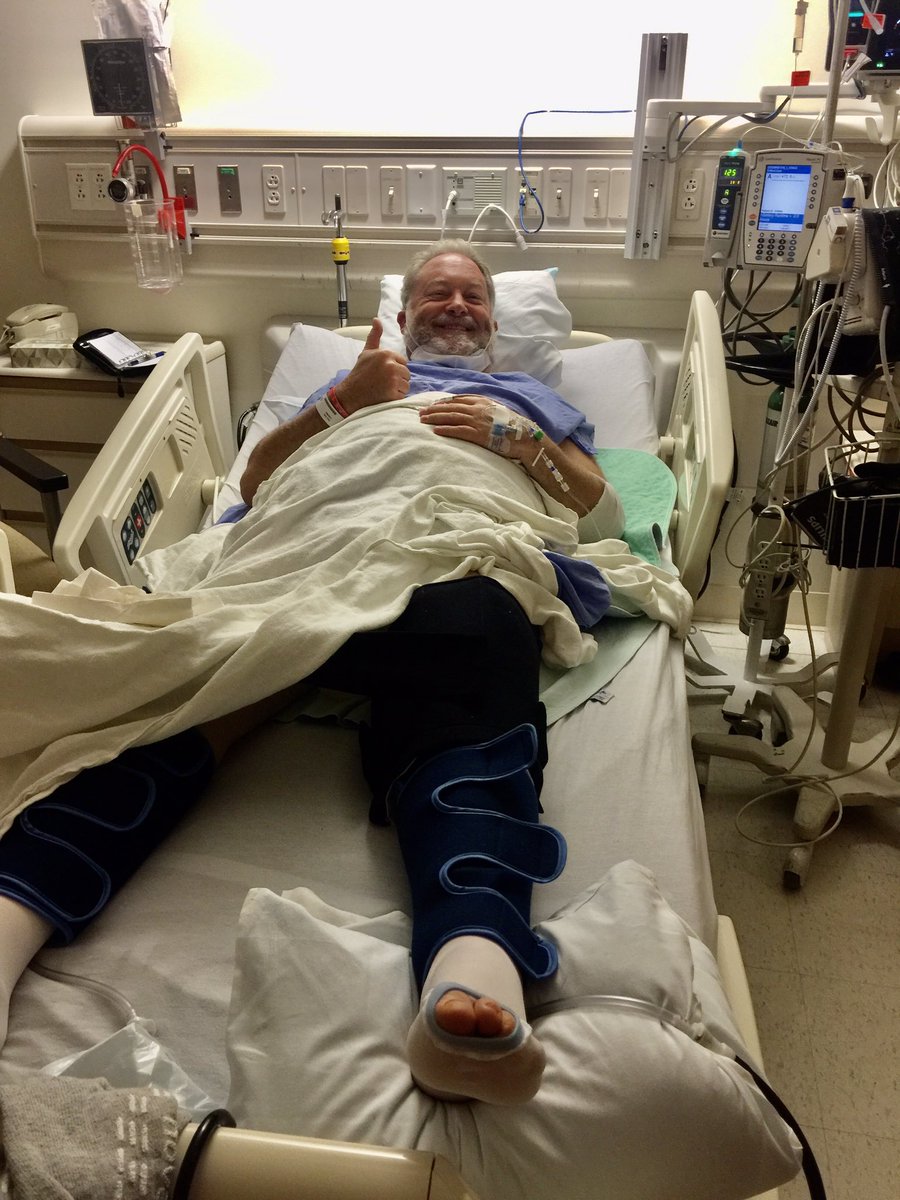 B1un7's tweet photo. @blenster @blenster you rock. Appreciate the energy and love!  Esp as I have full left knee replacement yesterday!  Already up and walking (all be it with a walker). b1un7 on his way, just $5,994,000 and I will be bionic! https://t.co/ZGeiexnyy6
