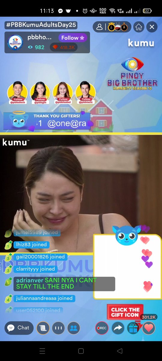 jelailuna11's tweet photo. Emotional ang Mamidam @IamMissGlenda_ feeling nya nagfail sya.. Don't be sad na po... 
#FindMissGlendaSaBahayNiKuya 
#MissGlendaSaPBB https://t.co/RILq2lNEns