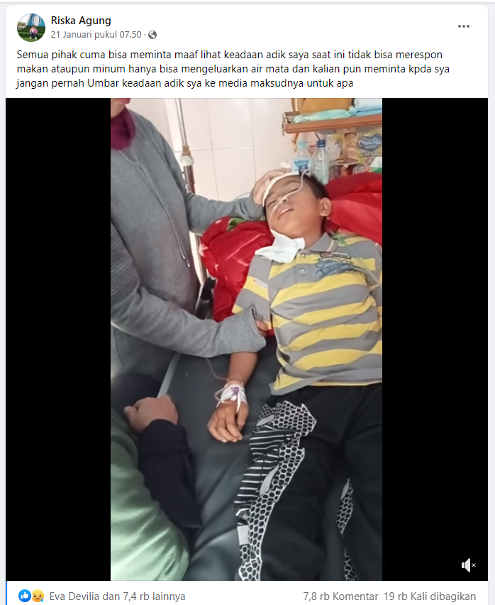 Kenapa tdk boleh diumbar ke media..??