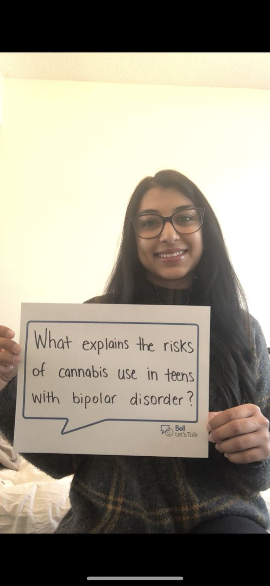 bengoldstein73's tweet photo. Our studies have found that cannabis use in teens with #bipolardisorder is associated with differences in brain structure &amp; functional circuits related to reward. It’s not yet clear whether these differences are cause or consequence of cannabis use. #BellLetsTalk @alyshasultan https://t.co/ORDqhWaVo5