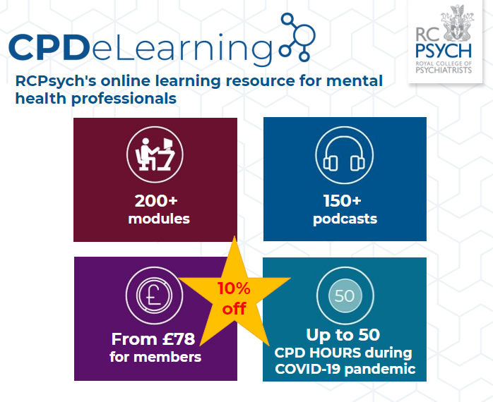 rcpsych_eLearn's tweet photo. 5 days remaining to take #advantage of our 10% #discount when you #subscribe to #CPDeLearning.
Simply log in to the #eLearningHub and process your #subscription. The discount is #automatically applied with no need for a #code.
https://t.co/AKT1dS4UB0
#onlinelearning https://t.co/gda8oEmBvd