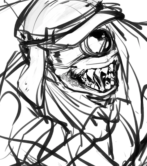 I haven't played MADNESS: Project Nexus, but I like Phobos too.
(I drew this picture before, so no need to comment) 