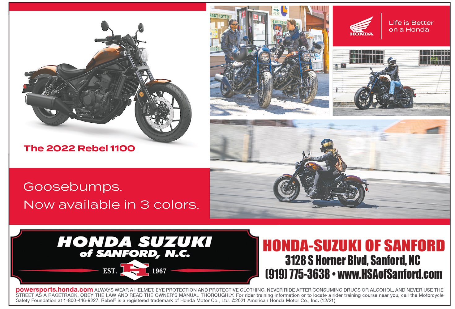 sanford suzuki honda