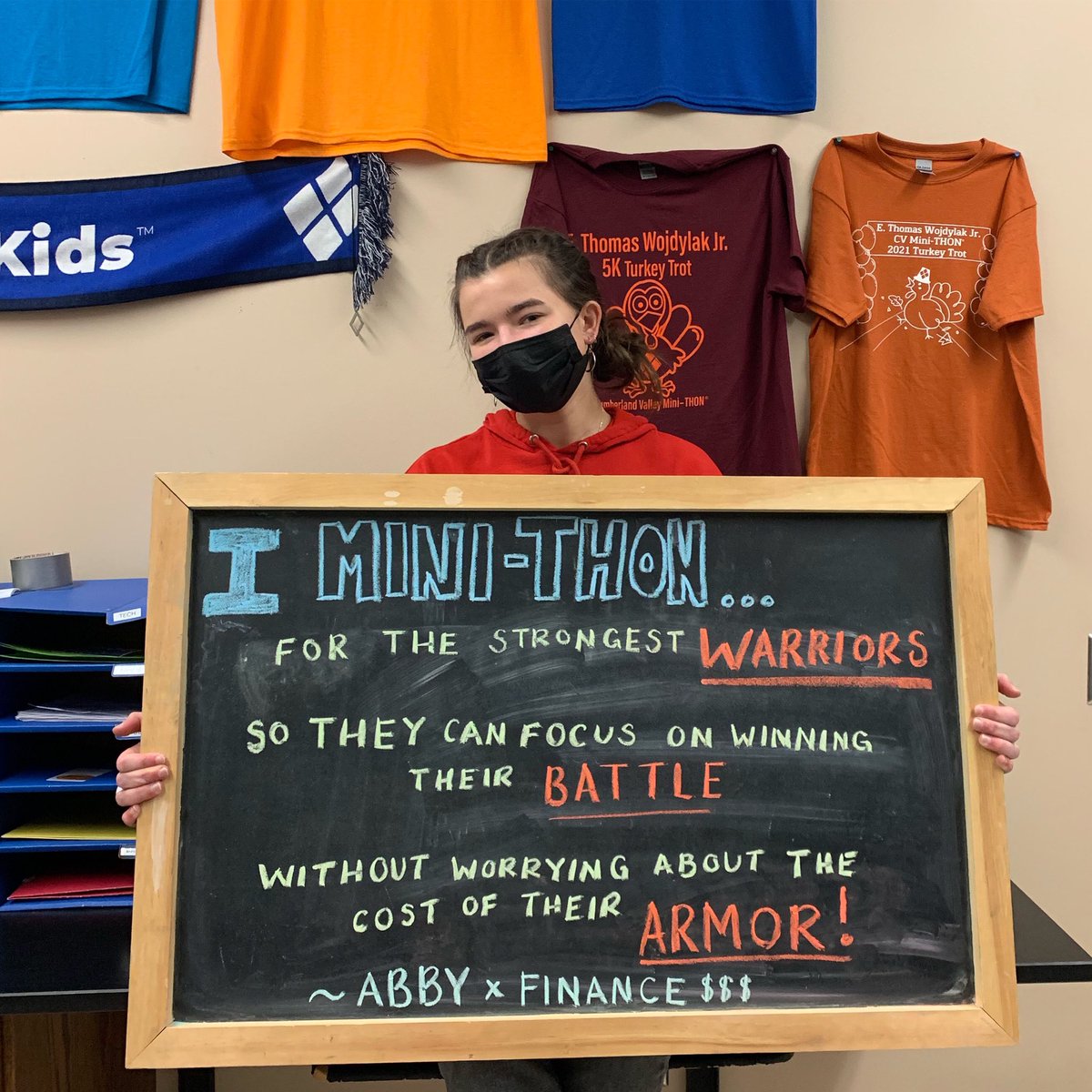 CVminiTHON's tweet photo. Today our finance chair, Abby Maier, shares why she Mini-THONs for #whyiminithonwednesday 🙌💙🎗🔷 https://t.co/8iC8Bga0vS