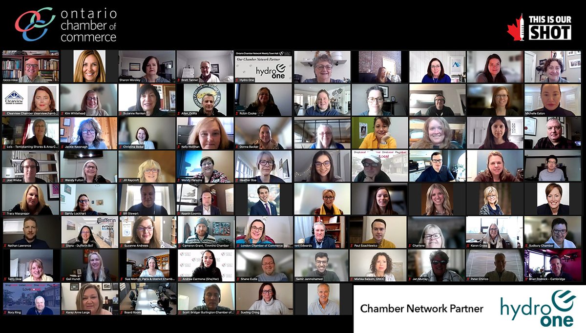 Today, on #BellLetsTalk Day the #ONChamberNetwork was pleased to be joined by <a href="/ChamberPlanON/">Chambers Plan Ontario</a> to discuss the supports in place for Ontario business to comprehensively protect their employees.

Thank you to our partner <a href="/HydroOne/">Hydro One</a> for making these weekly forums possible.