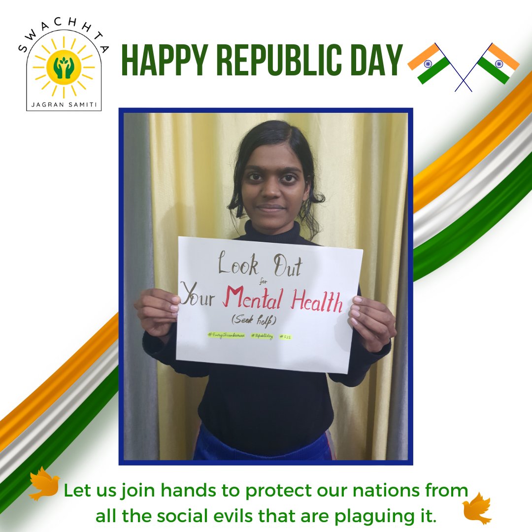 SwchhtaS's tweet photo. Republic Day is the celebration of the spirit of the Constitution and of democracy. It is our duty to stand with our people and in doing so stand with our nation.
Jai hind 🇮🇳
#republicday #democracy #equality #pride #constitutionofindia
#betterIndia #liberty #swachhtjagransamiti https://t.co/1QJm54A2X0