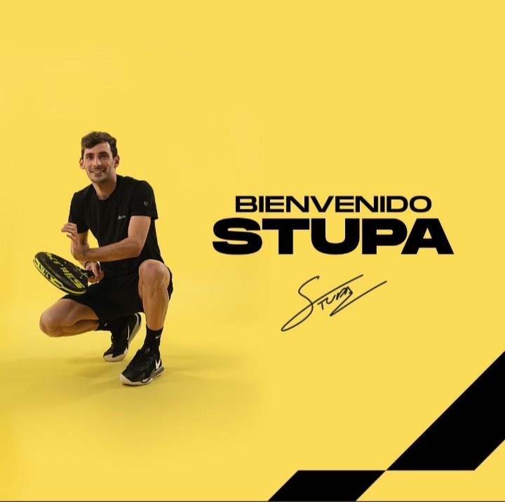 PadelPost's tweet image. Oficial!! Stupa ficha por Siux para la temporada 2022!!