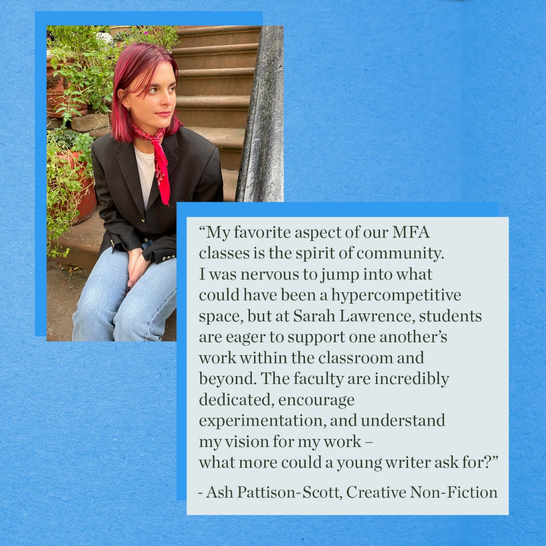 MFA in Writing at SLC tweet media