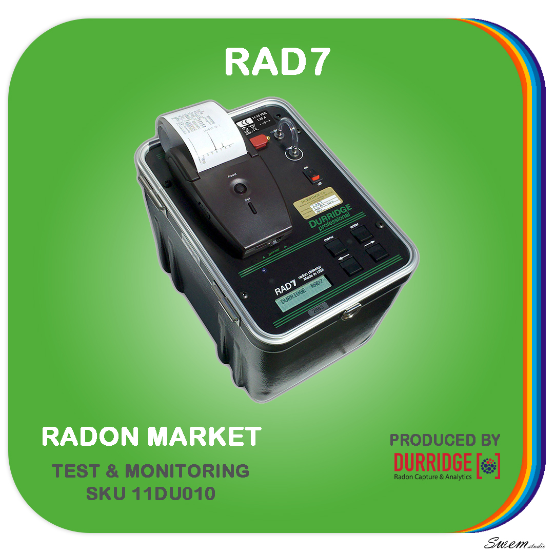 RAD7 Radon Detector - Real-time Continuous Radon Monitor
