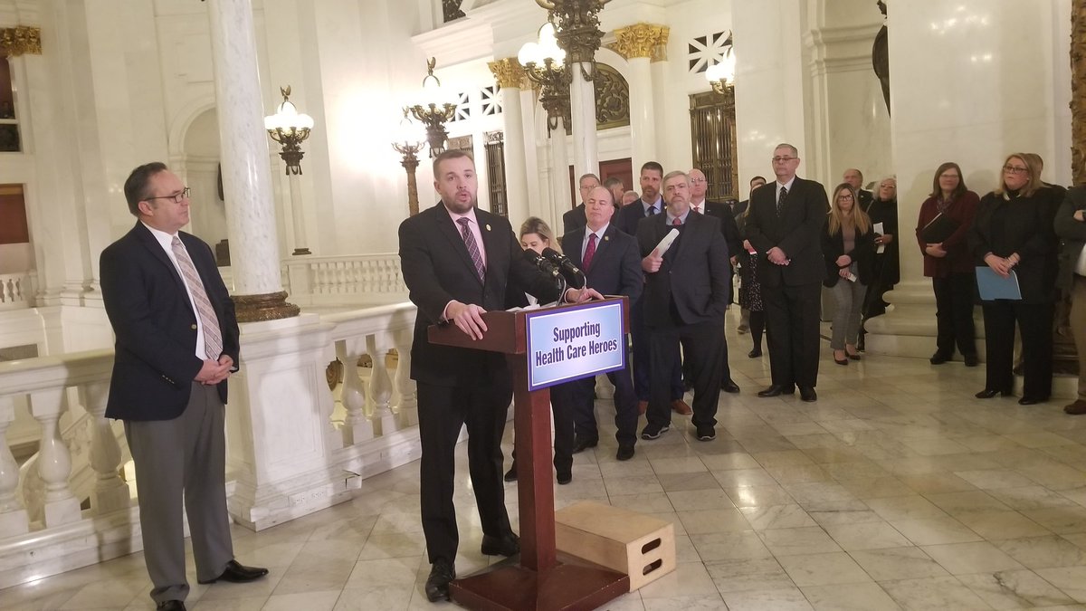 StephenJ_Caruso's tweet photo. Pennsylvania lawmakers have quietly come to an agreement to spend $225 million in federal dollars to help nurses and other health care staff with bonuses and student loan relief. More TK. https://t.co/LZsqr0SPwb