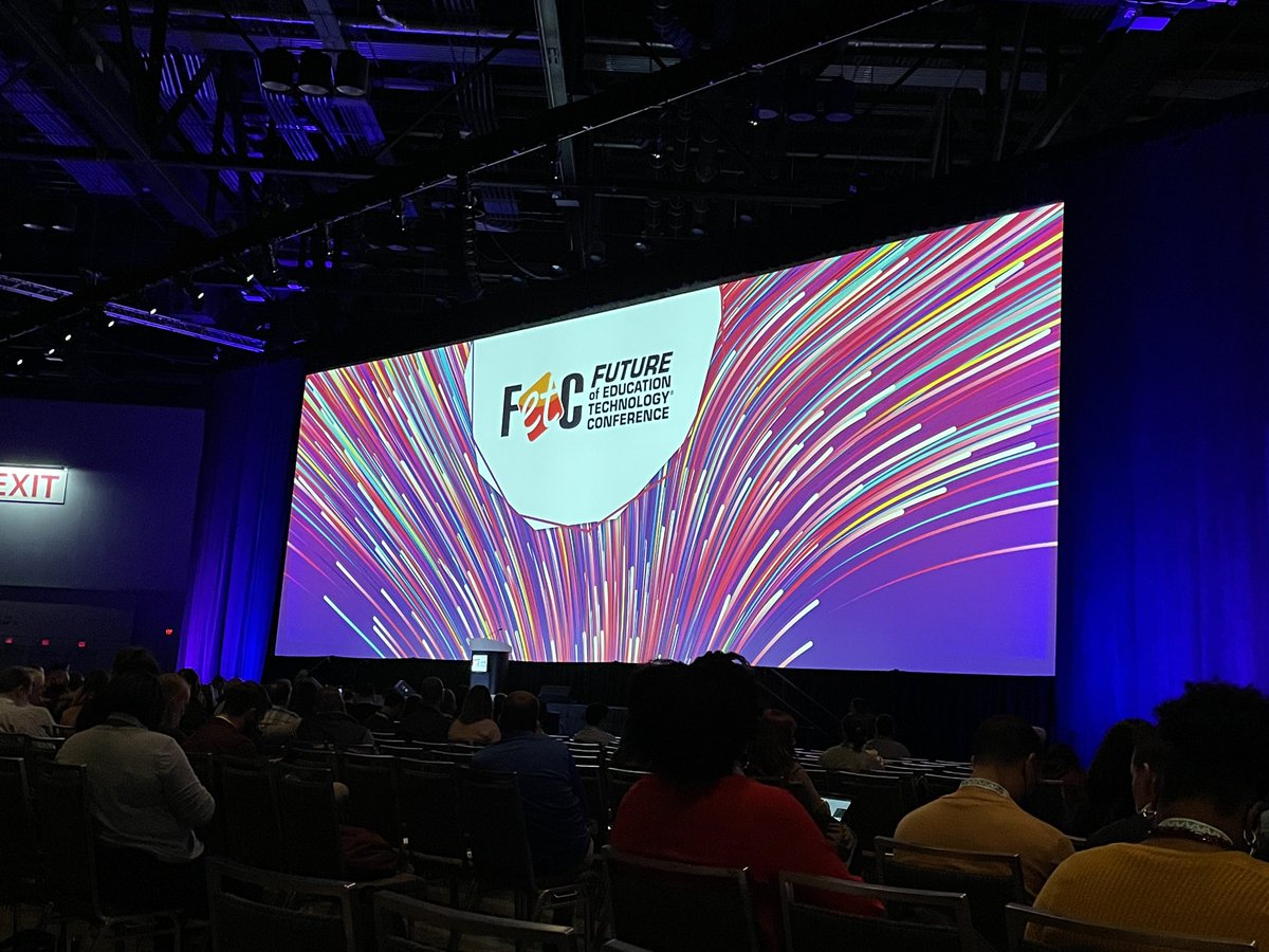 ianbelanger's tweet photo. Here we are again—15th year!  Excited! @laurabelanger  #fetc https://t.co/KsCRWVfLAc