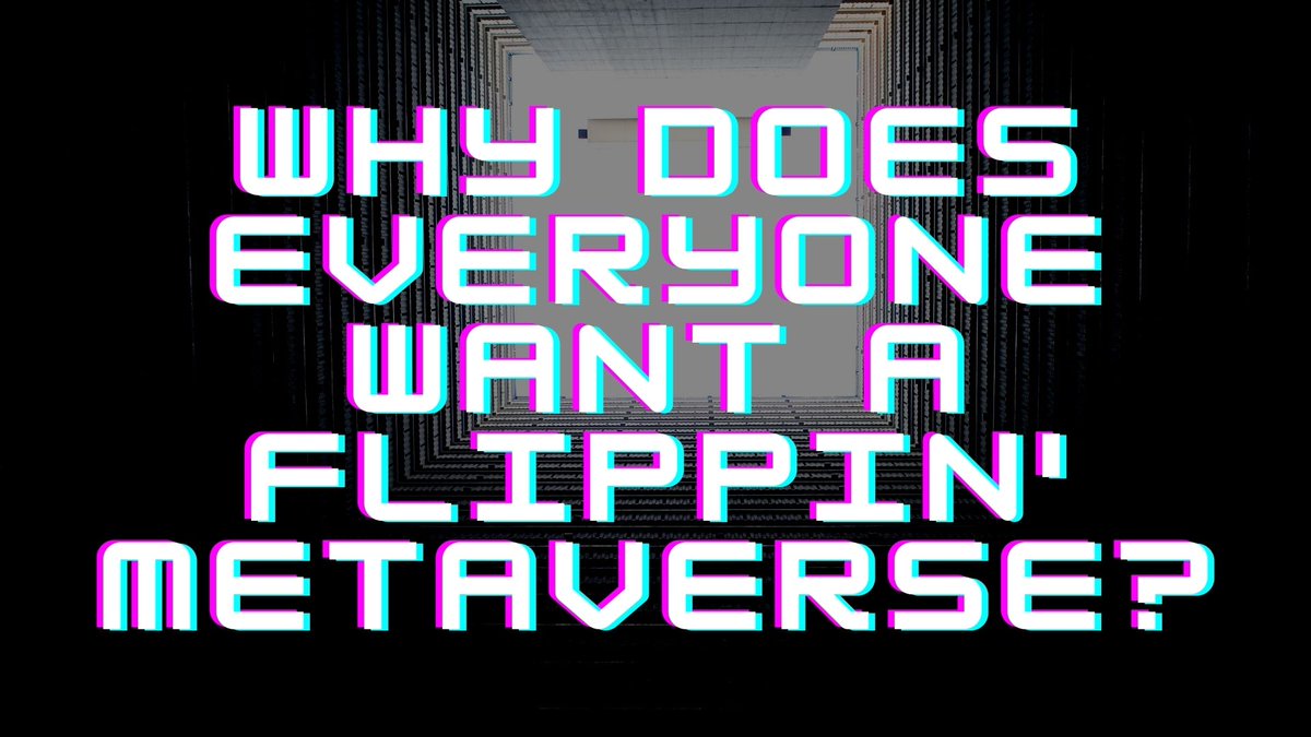 Why does everyone want a flippin' metaverse? Check out our CEO, Dave Ranyard's practical guide on what the #metaverse opportunity and its risks could mean to your #gaming business: rb.gy/ymt77z