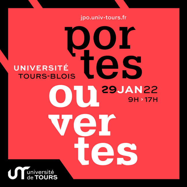 Nous vous attendons ce samedi 29 janvier 2022 dans le hall du Bâtiment A de la Faculté de Droit de Tours afin de discuter de votre avenir dans notre Master!
Adresse : Faculté de Droit, d’économie et des sciences sociales, 50 avenue Jean Portalis Tours
A très vite !