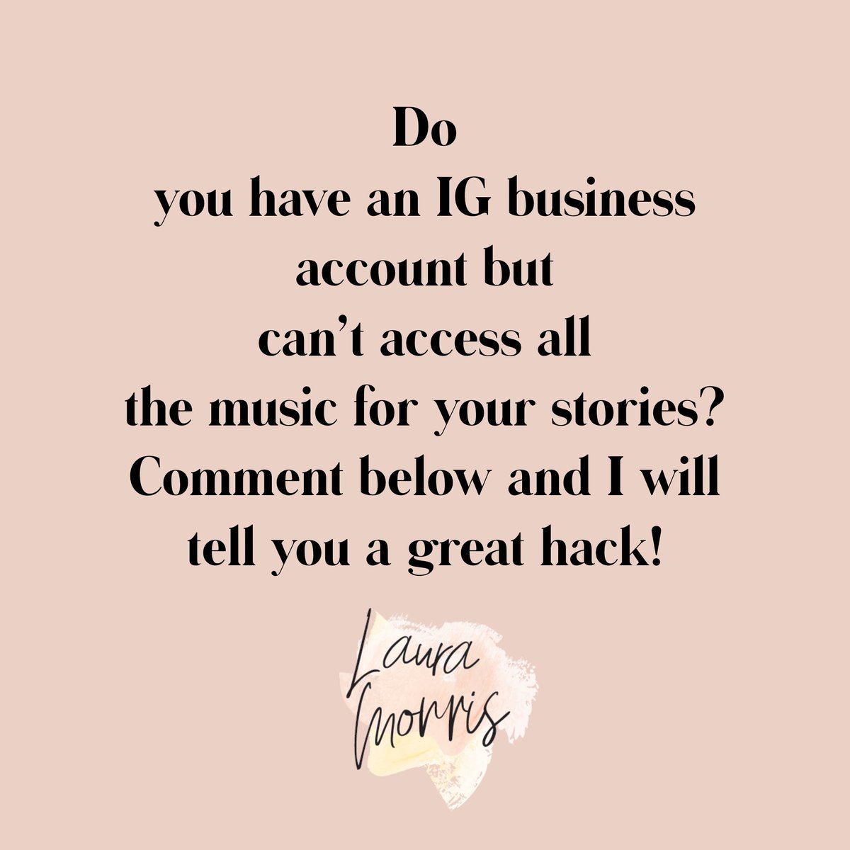 Wondering why everyone has access to all music and you don’t on your Instagram account? #instagram #instagramhack #instagramstories #instagrammusic